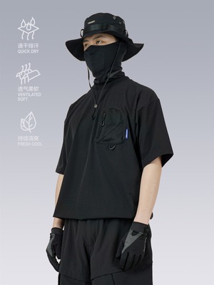 SILENSTORM メッシュポケット付きアウトドアTシャツ