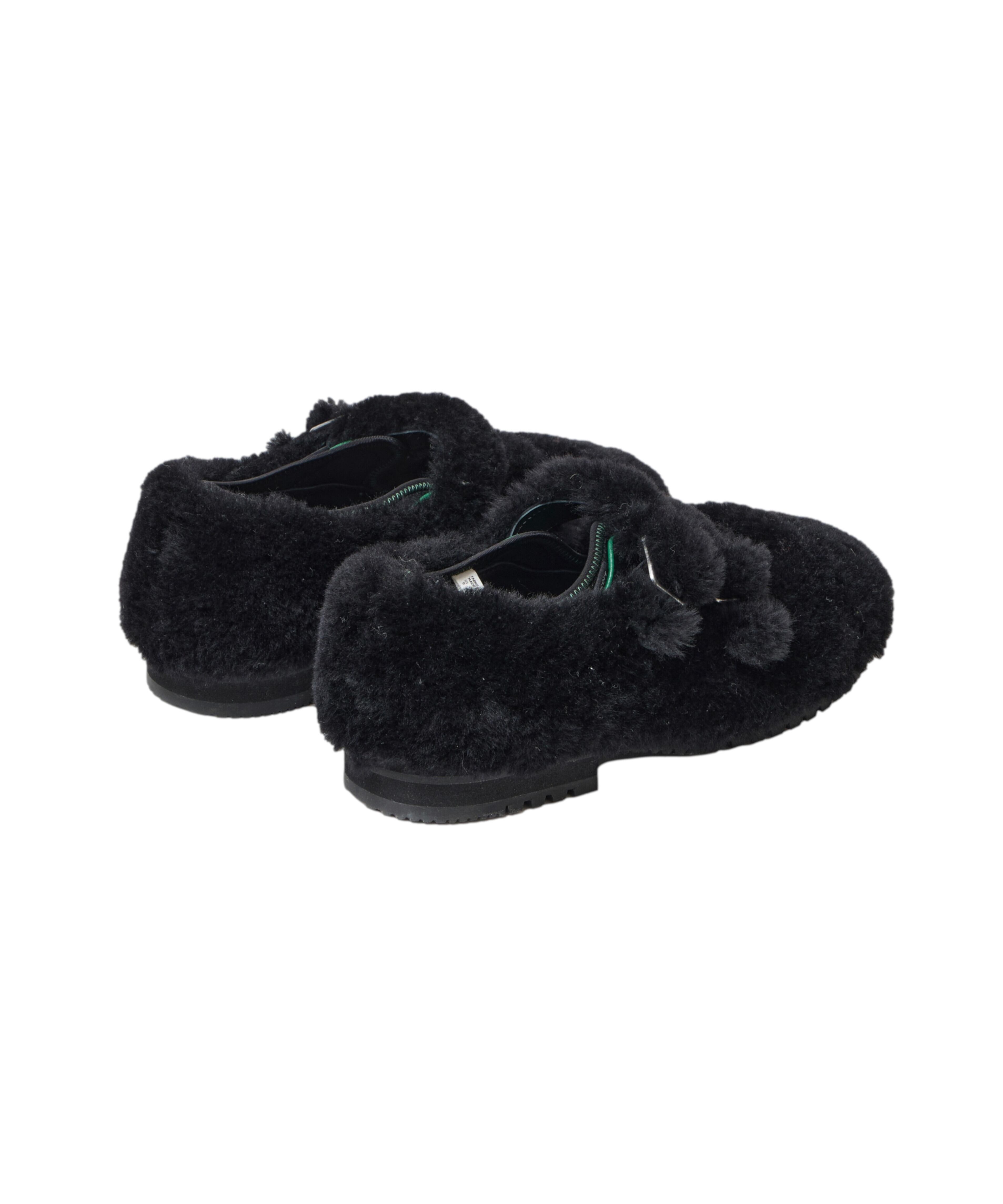MATSUFUJI / M253-1101 / ×SUICOKE MOUTON SHOES (BLACK