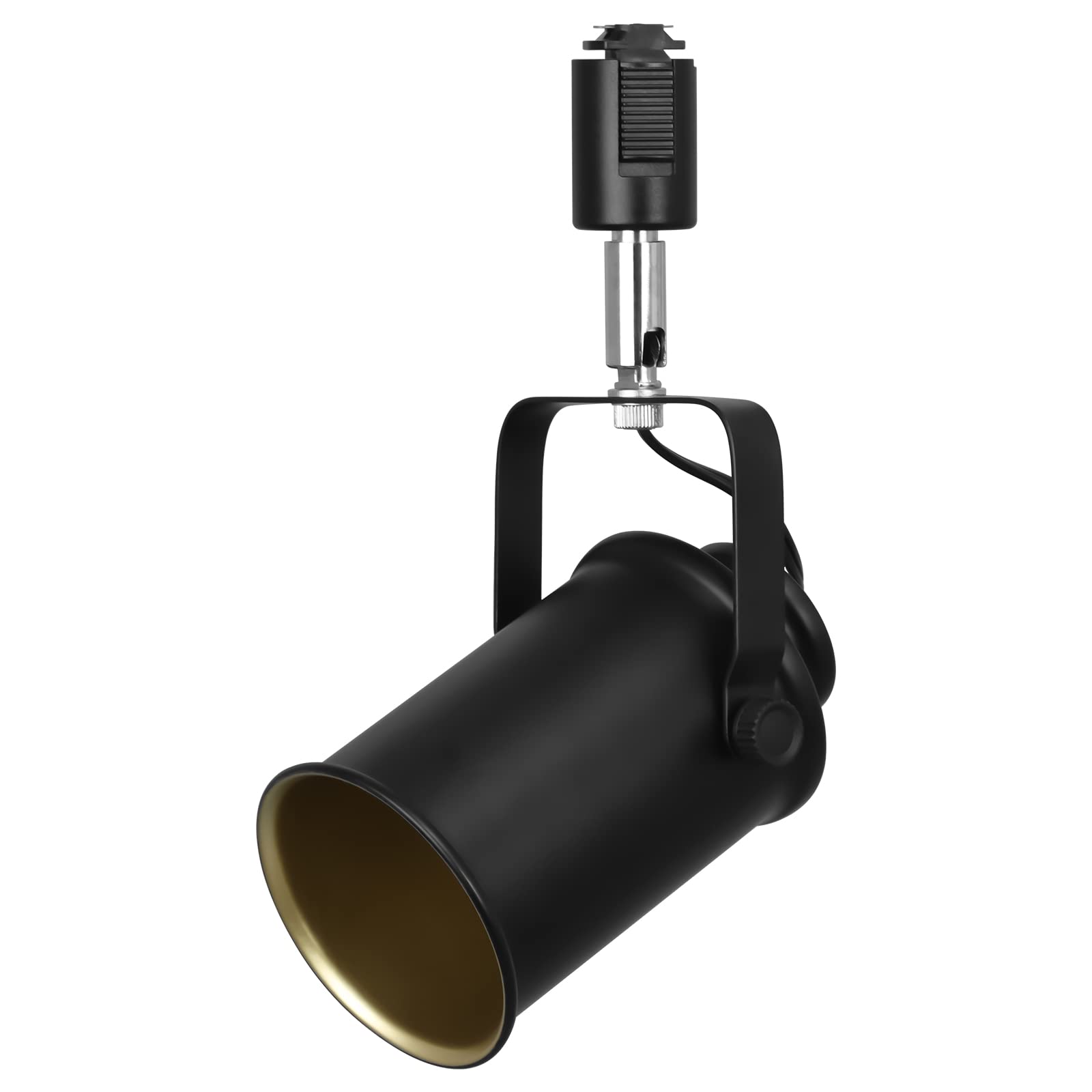 【数量限り】Dotoy ダクトレール スポットライト E26口金 LED対応 ダクトレール用照明器具 ライティングバー用器具 インテリア レールライト 一般家庭照明 商業施設 店舗 商品展示用 天井照明 ブラック 人気 電球別売り