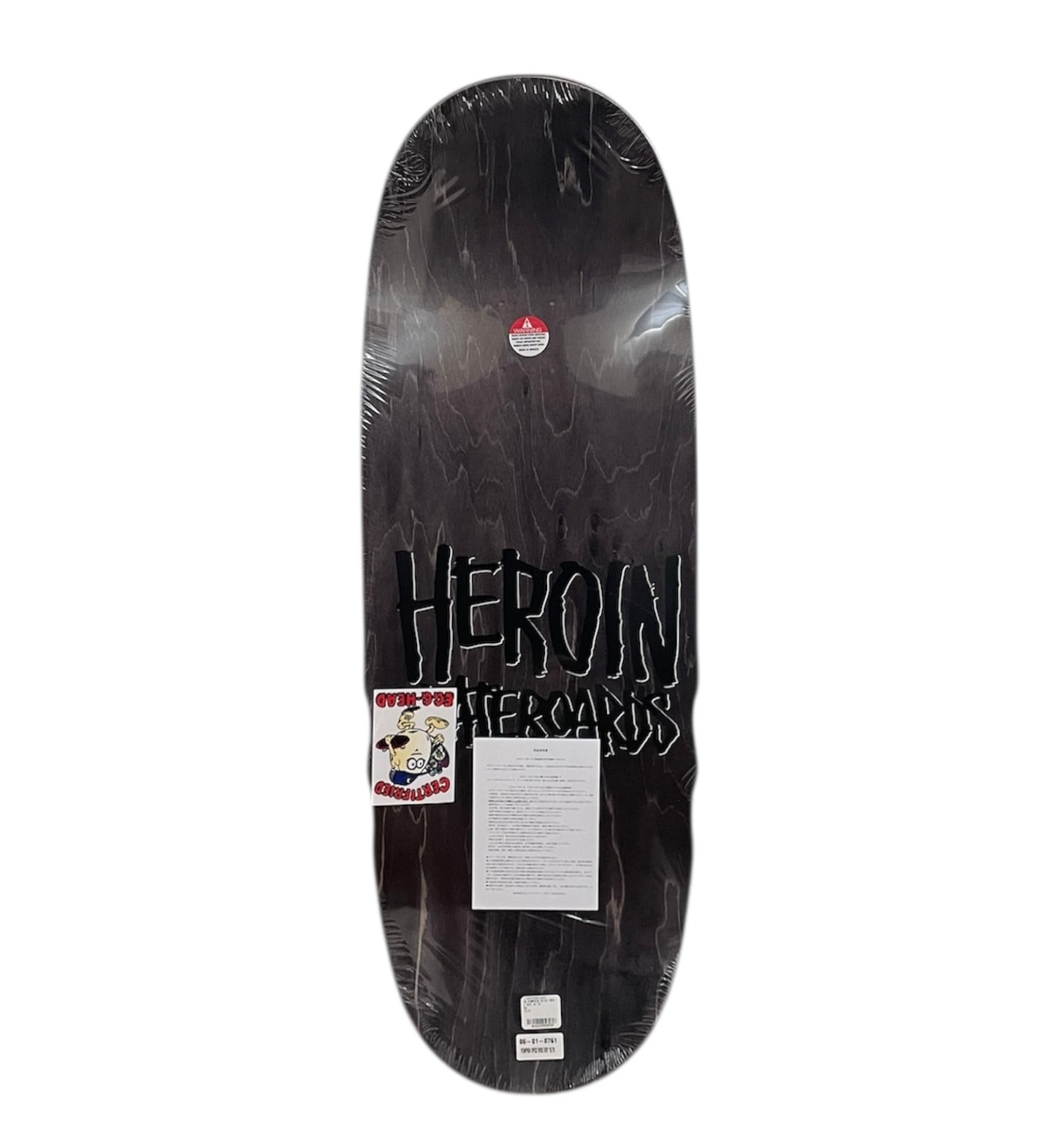 10.75“ HEROIN SKATEBOARDS - PUMPKIN SPICE WIDE BOY DECK