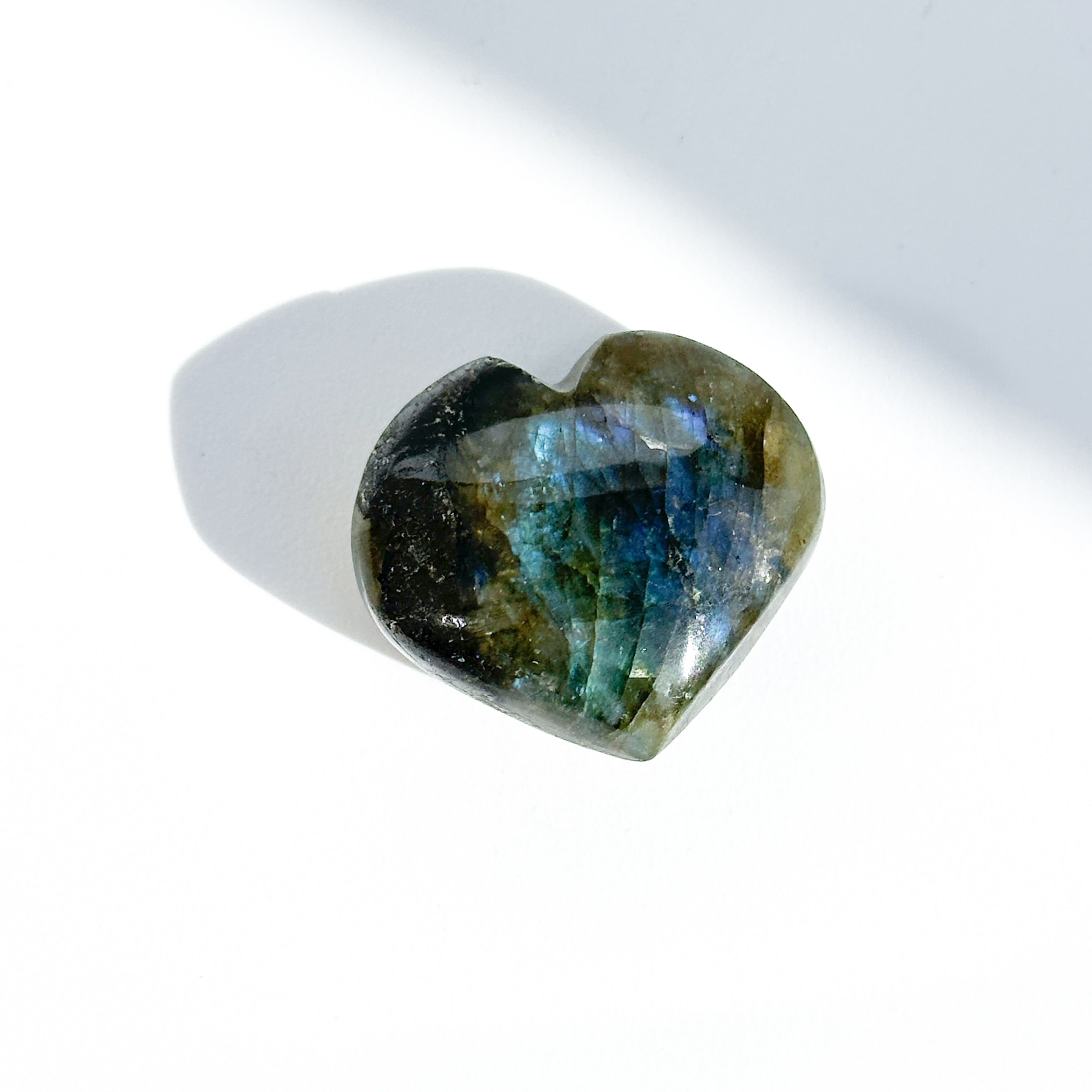 ラブラドライト ハート 94◇ Labradorite ◇天然石・鉱物