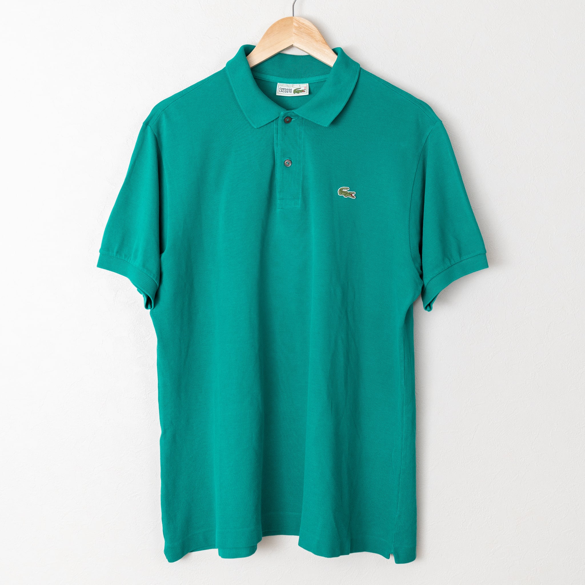1970-80s】CHEMISE LACOSTE Polo Shirts Made in France フレンチ