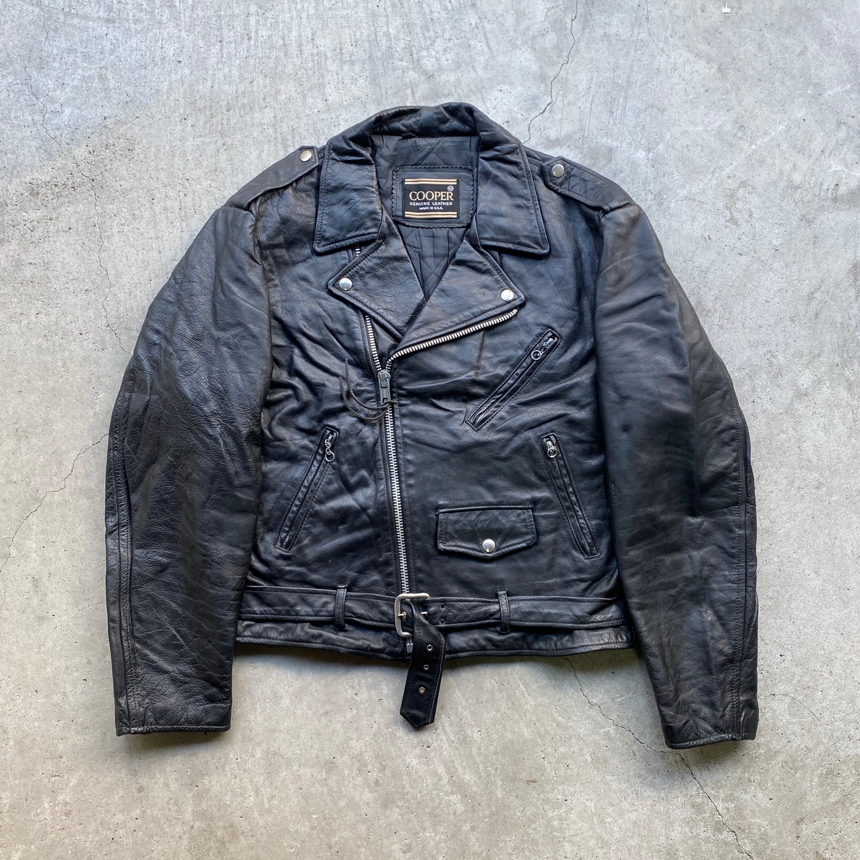 90年代 ビンテージ USA製 COOPER アメリカン ダブルライダース 