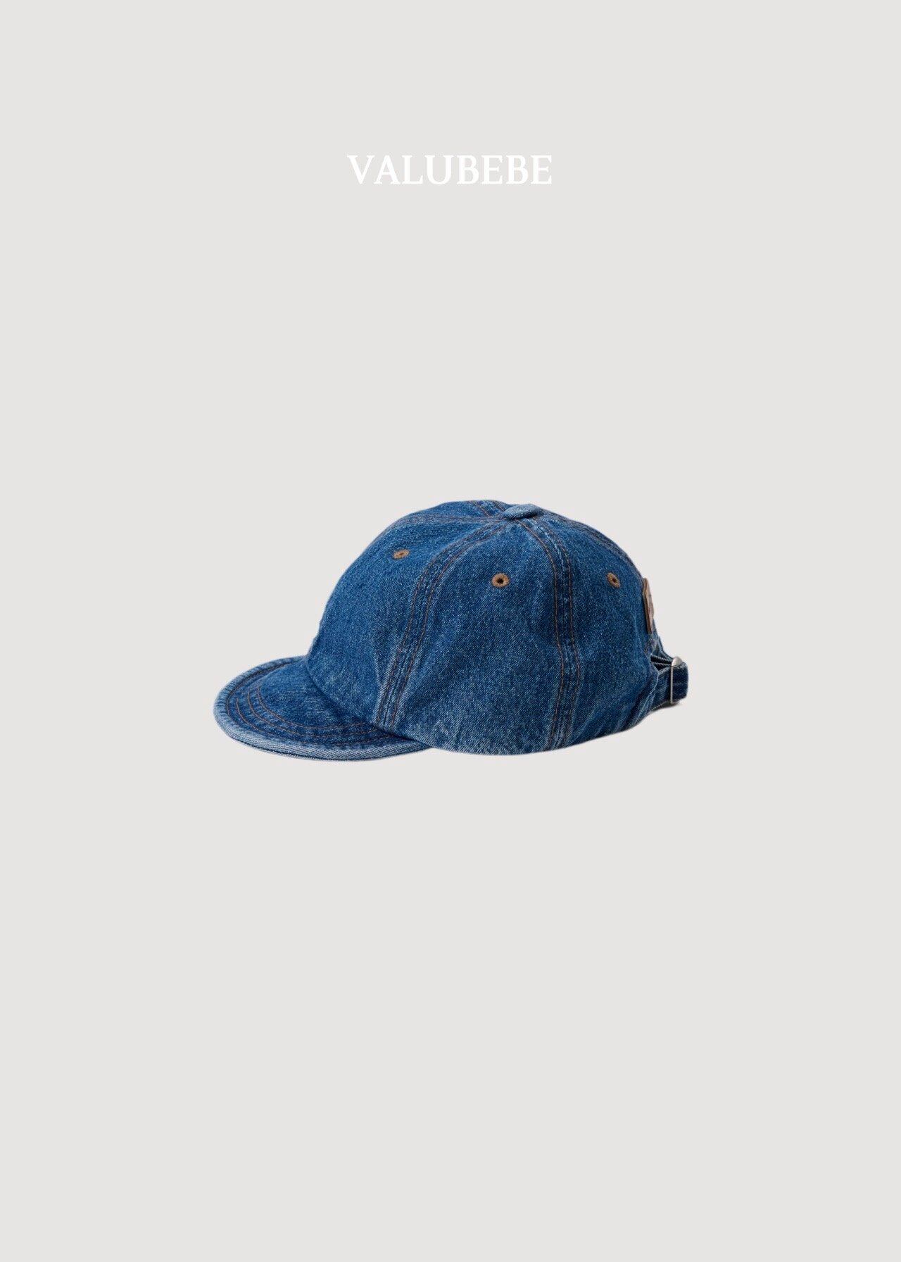 送料無料【予約】/ Bデニムキャップ / valubebe