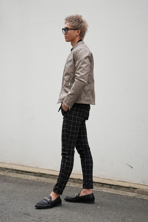 LUXURY RAZOR JACKET BEIGE 【BEL-M-005】