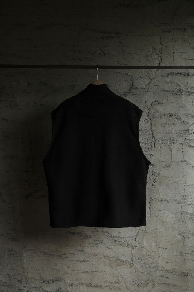 Utah／90's "patagonia" fleece vest／black