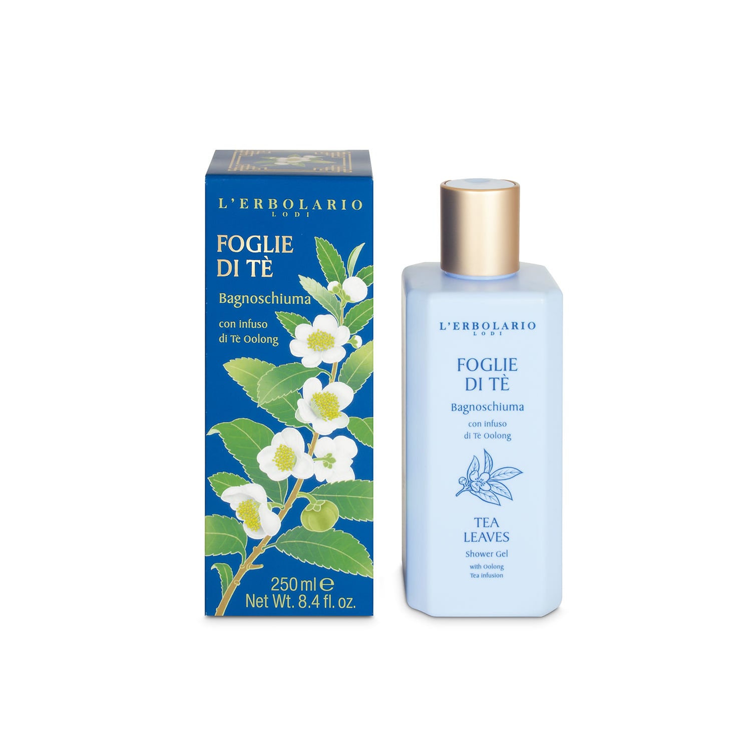 レルボラリオ Foglie di tè 香水&シャワージェル Foglie di Te】フォリエ ディ テ シャワージェル 250ml