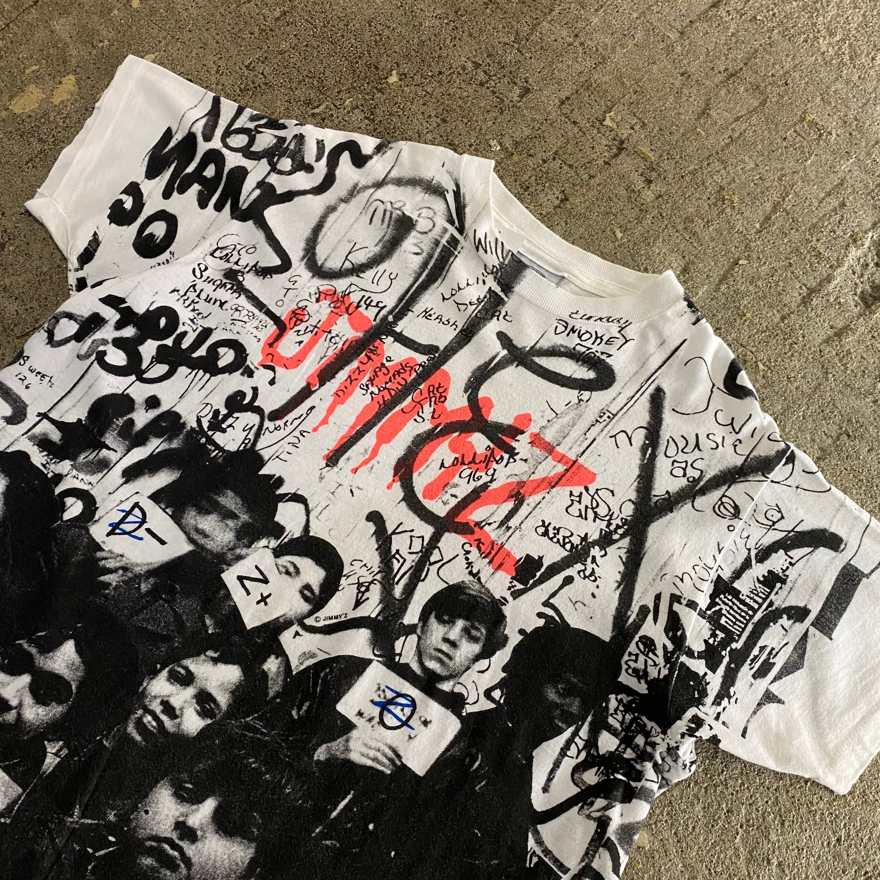 80s JIMMY'Z over print T-shirt【仙台店】 | What'z up