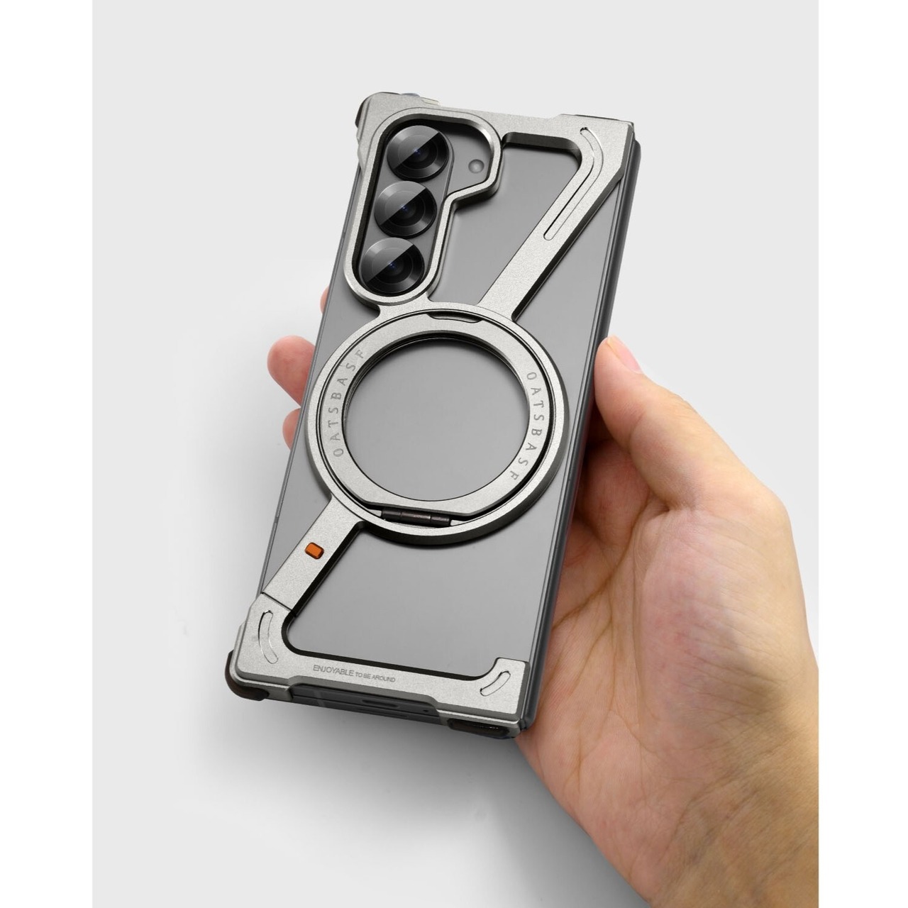◆Galaxy Z Fold 7/6/5◆ Z-Shaped Aluminum Phone Case / Z-シェイプ アルミニウム スマホケース