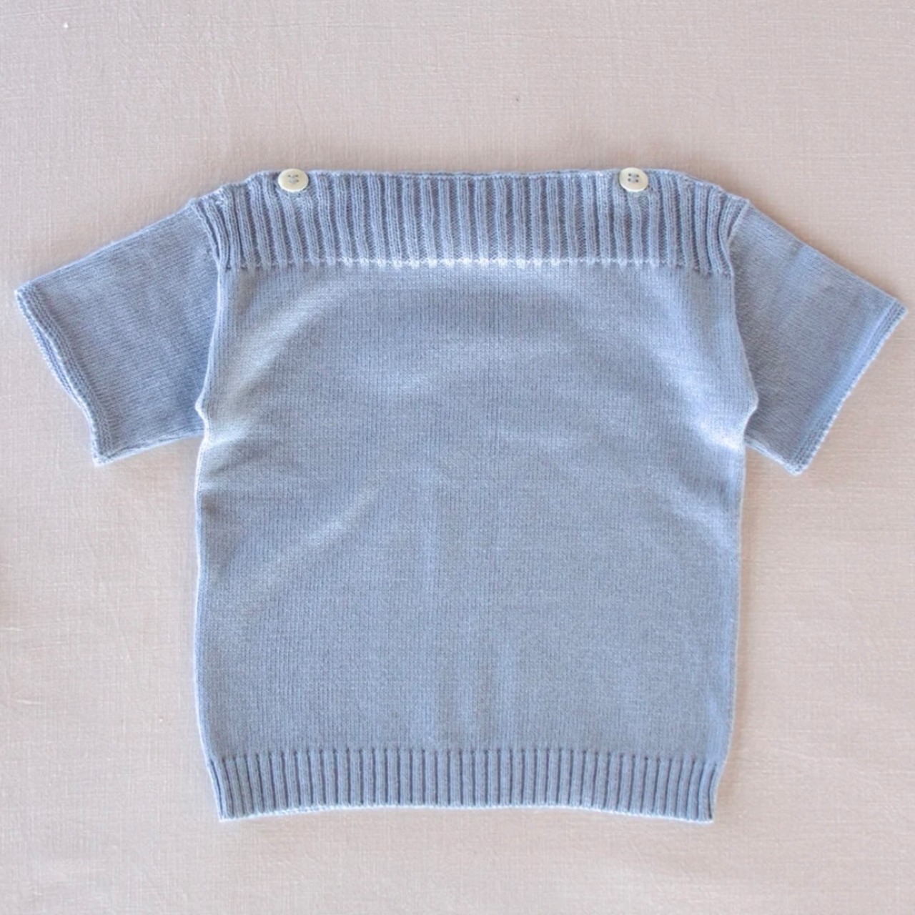 即納 ) 1y.2y| fine-knit boatneck pullover | iver & isla - 4