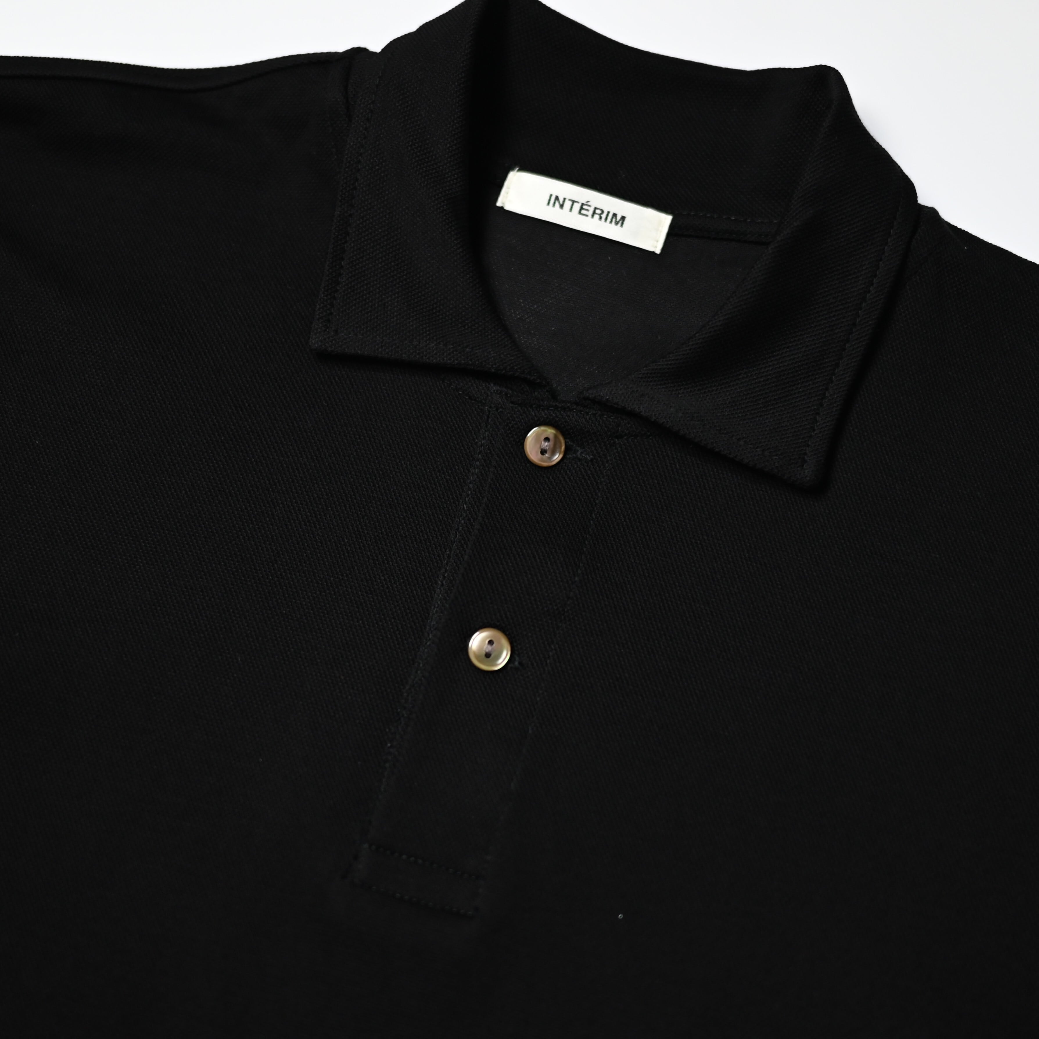 INTERIM / HIGH GAUGE SEA ISLAND PIQUE HYPER BIG POLO SHIRT | GANKO