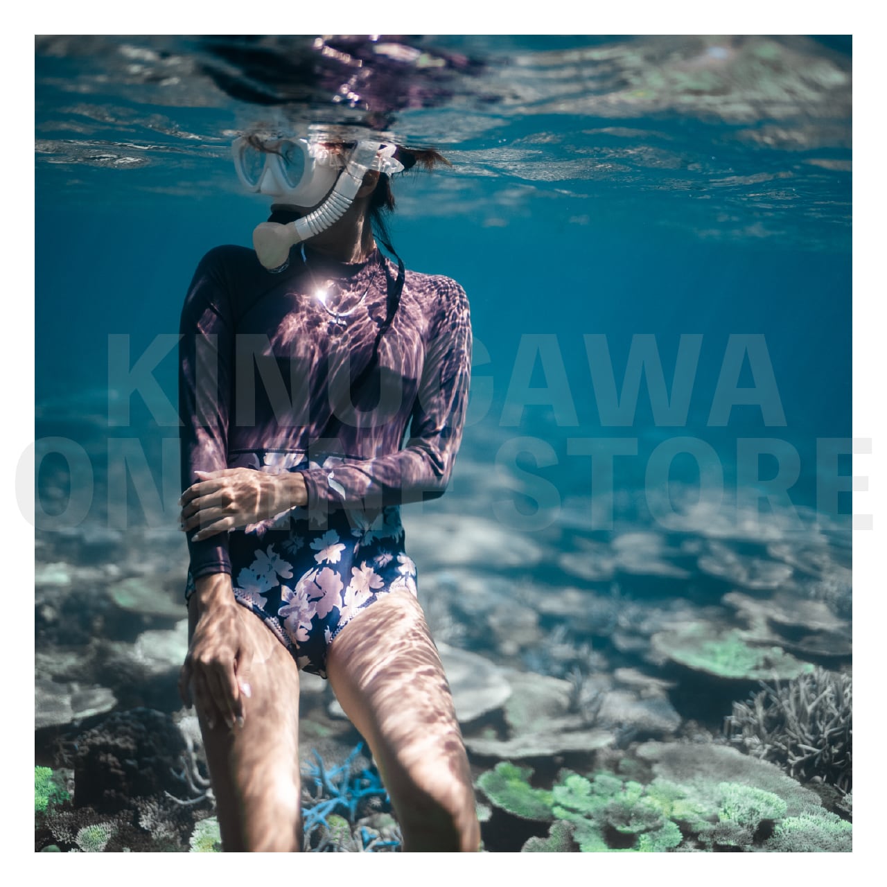 【OnlineStore限定】ラッシュロングスプリング ウィメンズ GULL ガル ラッシュガード