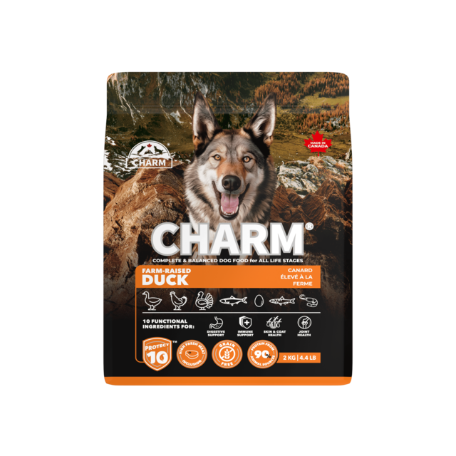 チャーム　ファームレイズドダックドッグフード　２ｋｇ　CHRAM