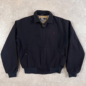 1990s Polo by Ralph Lauren Wool Jacket M Made in USA H855