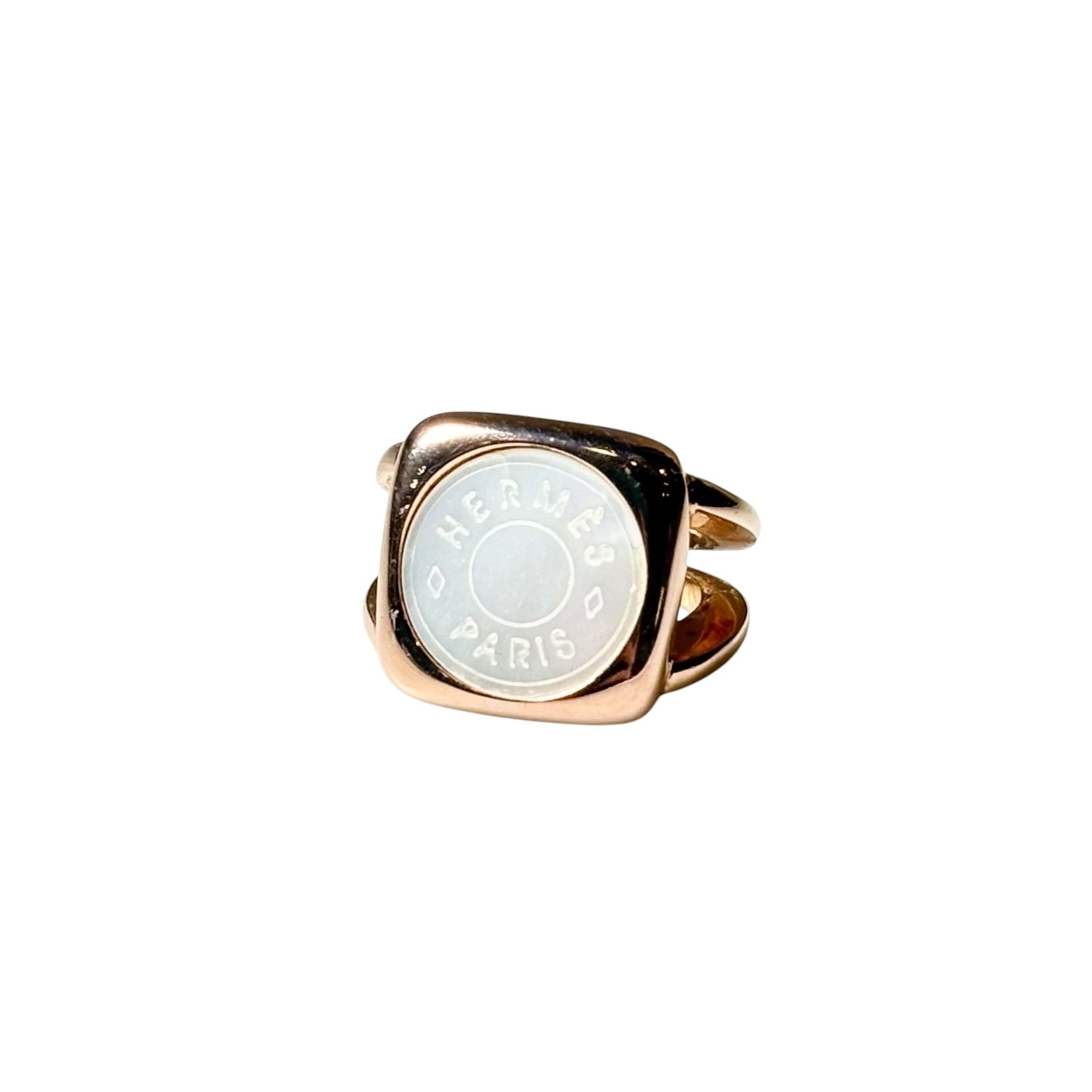 JEAN PAUL GAULTIER silver logo ring | NOIR ONLINE