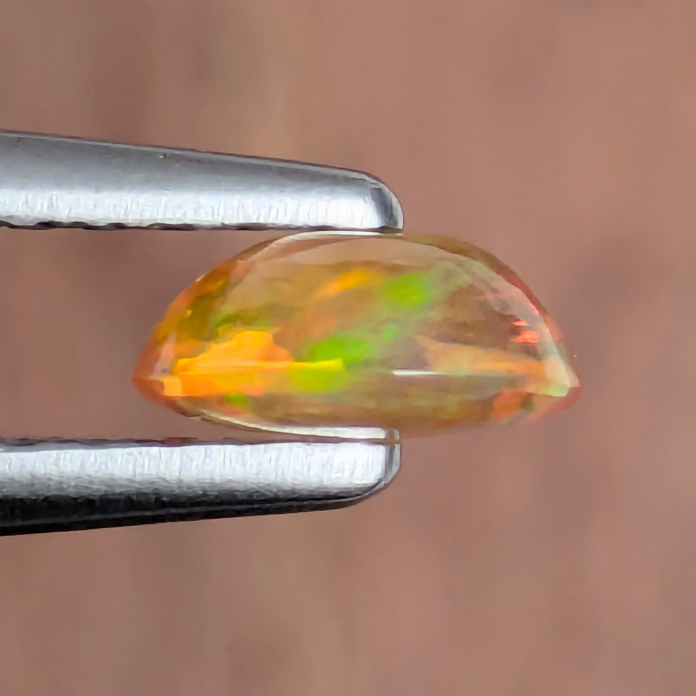 ファイアオパールルース メキシコ産 【0.33ct】PRO208262 | Gem's