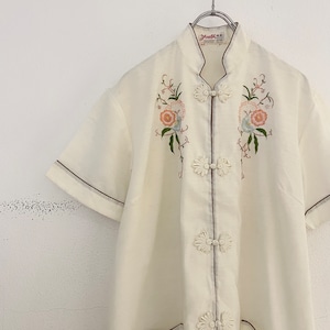 used China emboroidery s/s shirt