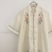 used China emboroidery s/s shirt