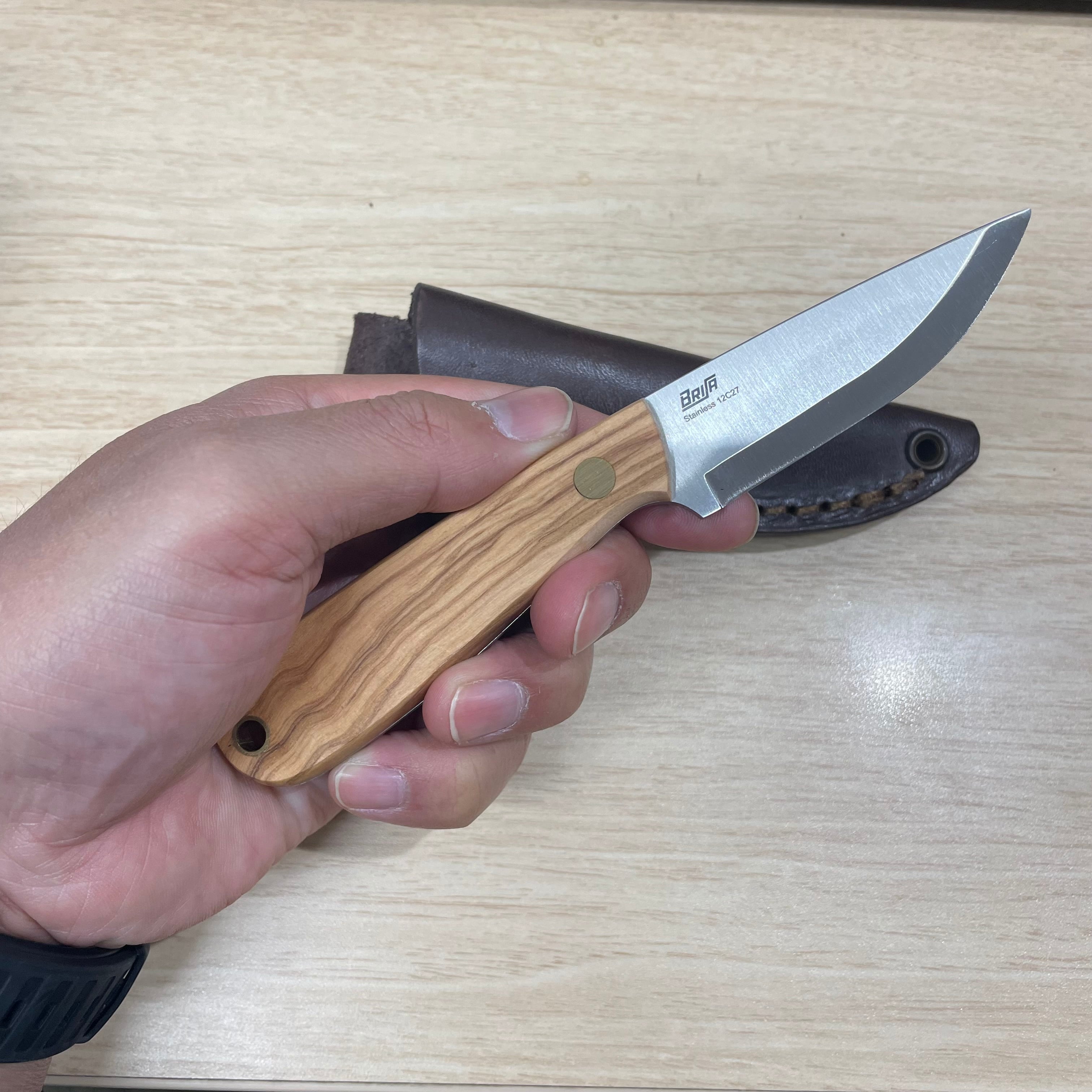 Brisa ブリサ / Necker70 ネッカー70 オリーブウッド 【レザーシース付