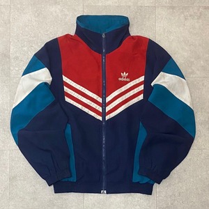 アディダス　adidas ブルゾン　ナイロンジャケット　ビンテージ　80s 90