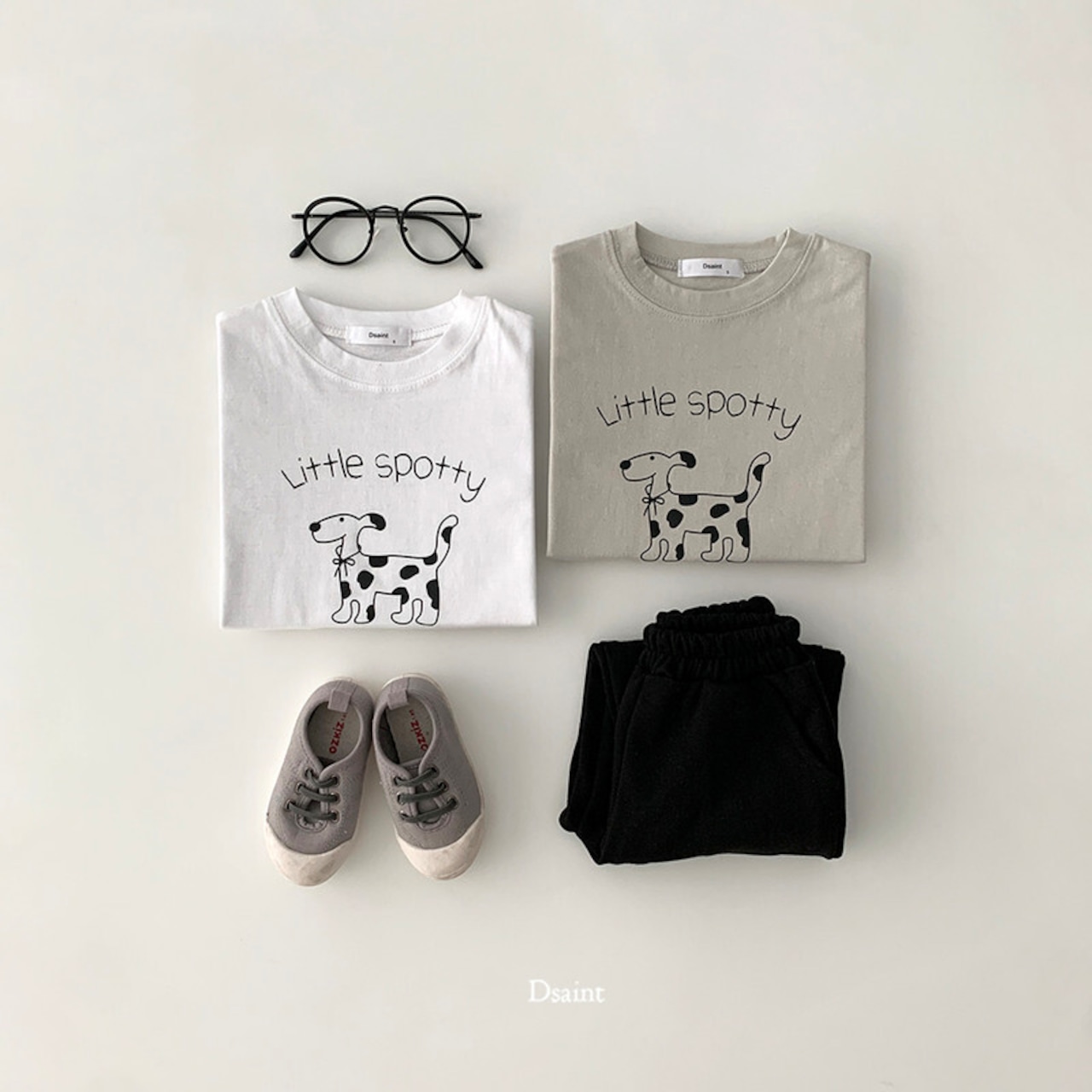 Dsaint 26/SS リトルドッグTシャツ