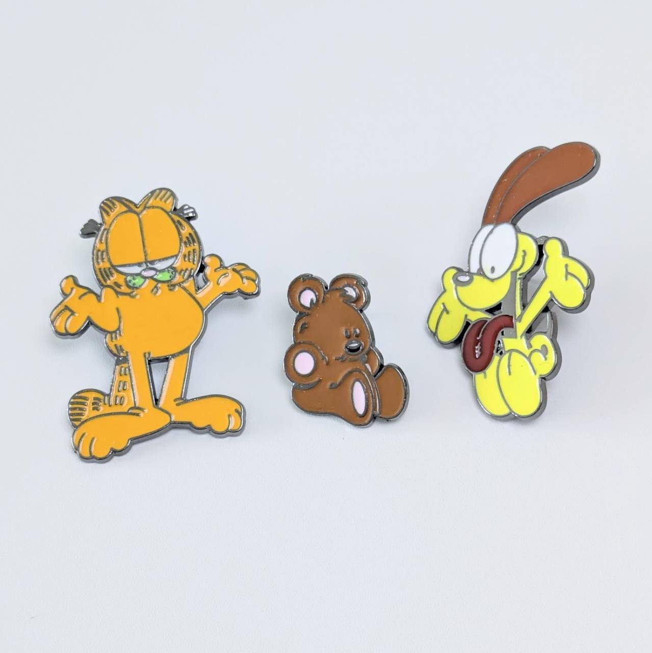 送料無料！ ★ピンズ PINS★ピンバッジ 【 Garfield ( ガーフィールド ) 】ピンズ3個SET 〚アメリカン雑貨 アメトイ〛