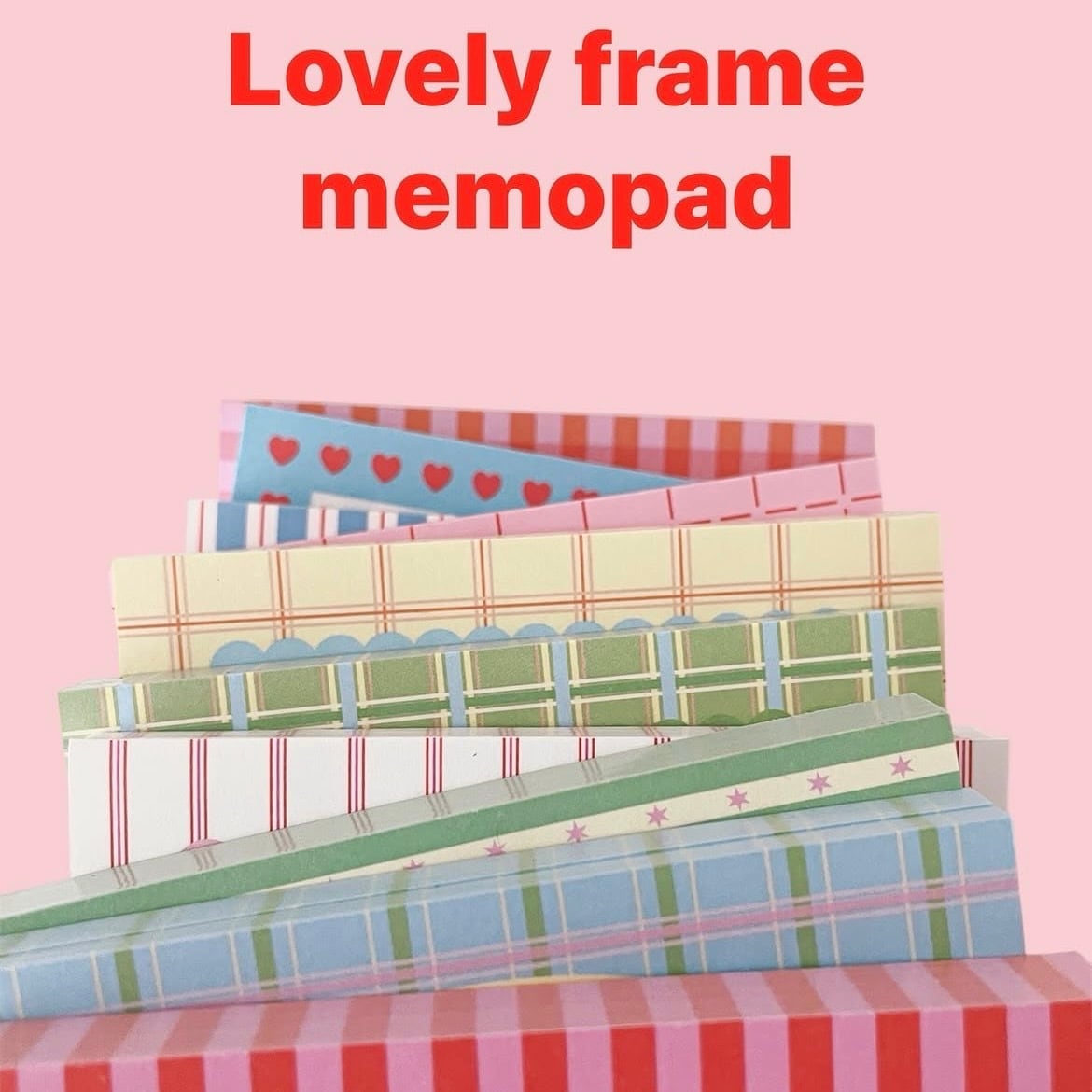 公*o様 AFFECT メモ帳 my sweet  mimibear】lovely frame memo メモ帳 | 韓国文具・雑貨 kaulcoffee.studio