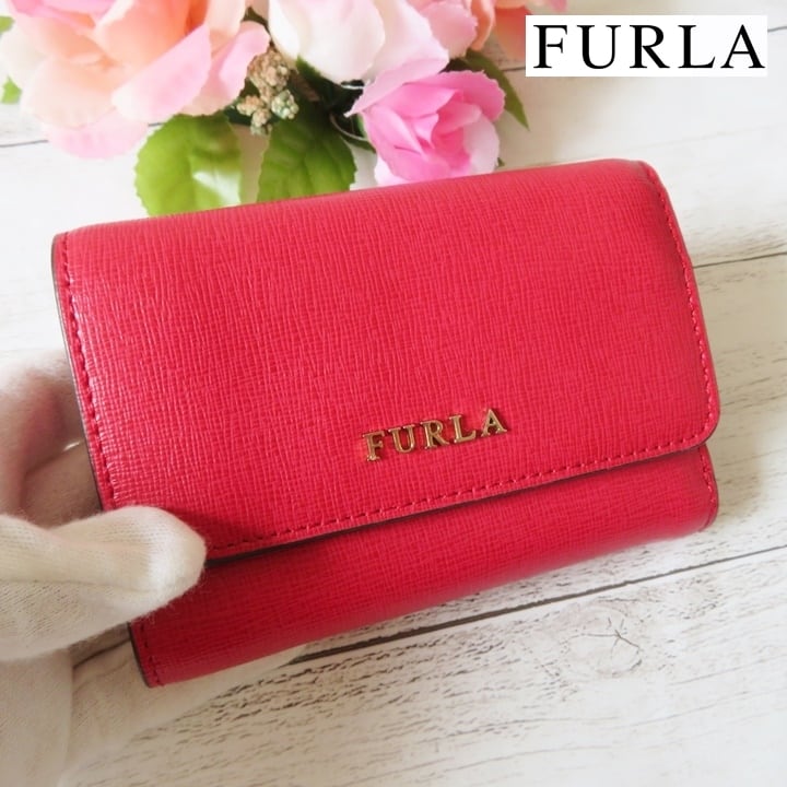 FURLAミニウォレット❤️コンパクト財布❤️３つ折り財布