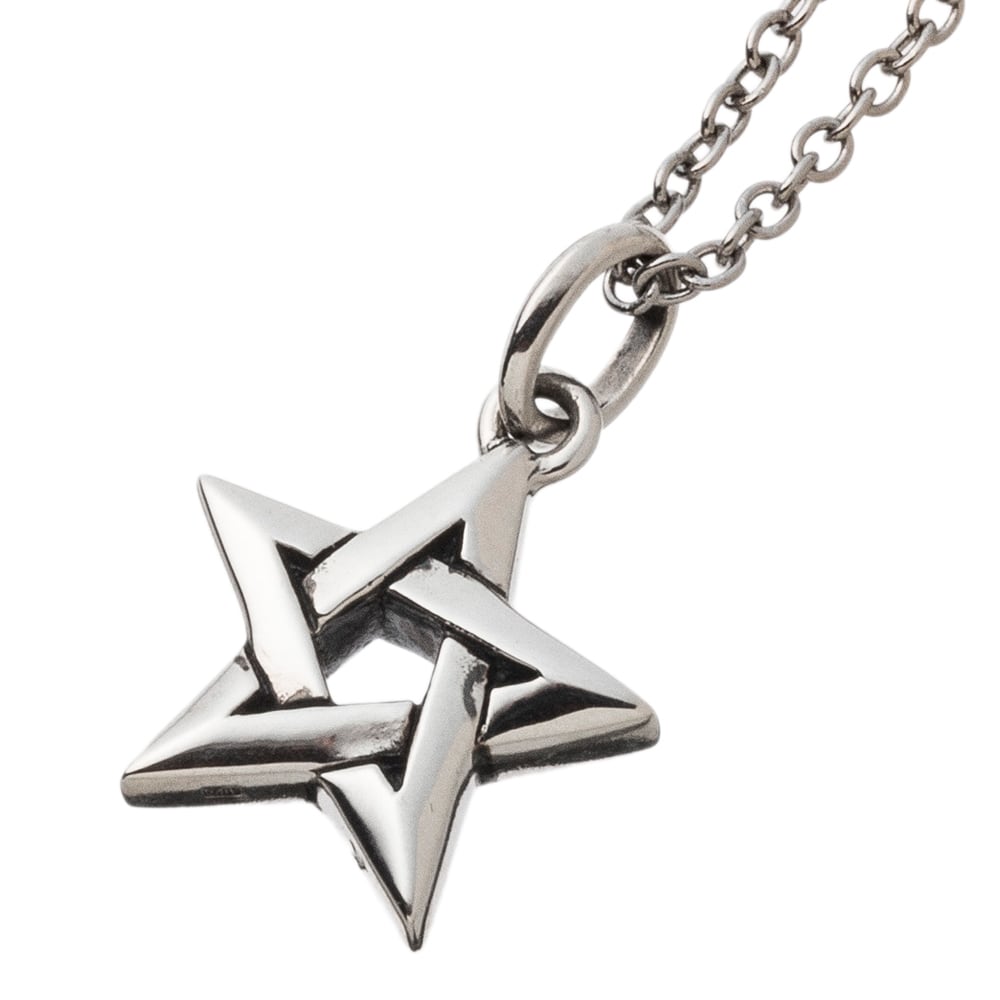五芒星ペンダント  AKP0115  Pentagram pendant　 シルバーアクセサリー  Silver jewelry