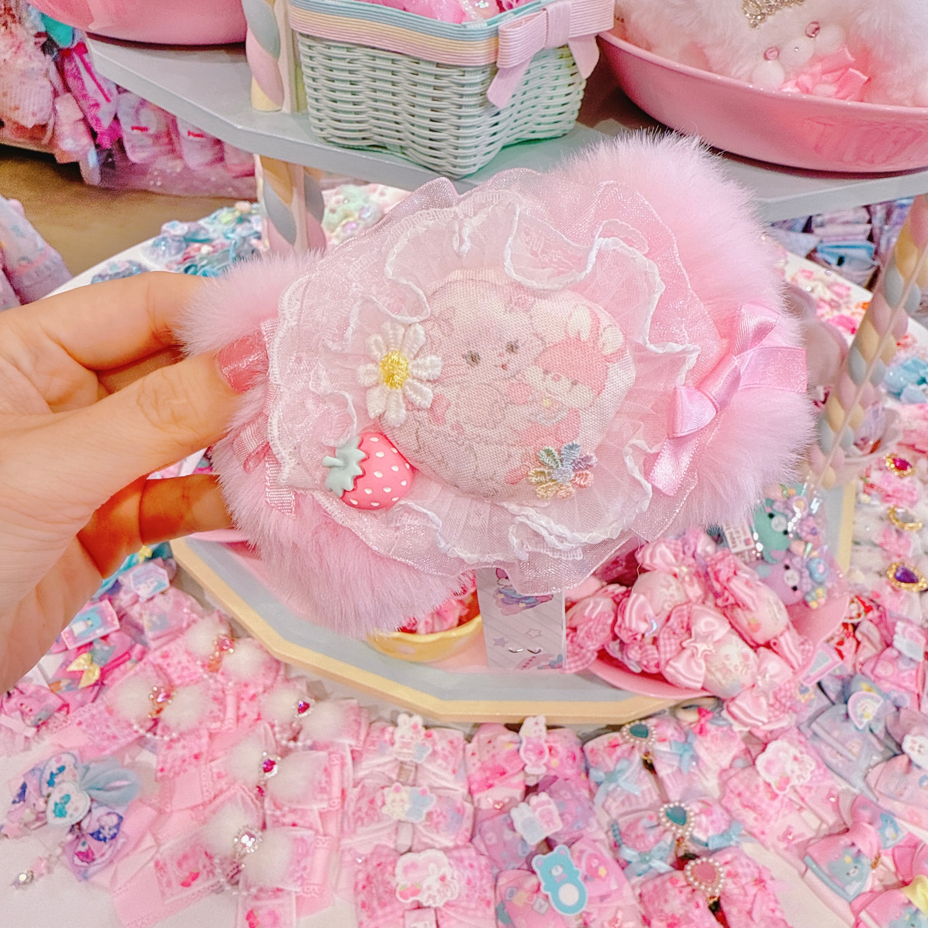 【C7】34-16ファーヘアゴム