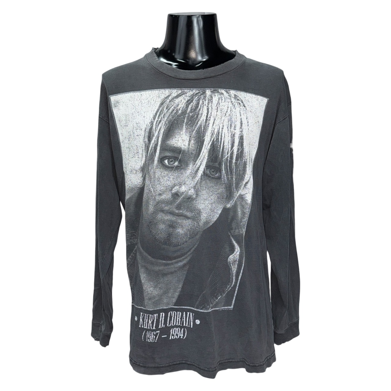 【NIRVANA】ニルヴァーナ "KURT COBAIN 1967-1994" 90's Vintage ロンT