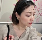 溶岩デザインピアス 韓国デザイン リーズナブル 両耳用 特徴的なデザイン  軽量 GOLD・SILVER 3㎝ パーティーピアス プレゼントピアス 人と被らないピアス  bittersweet