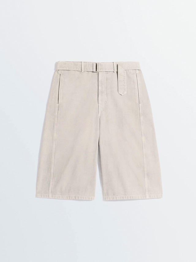 LEMAIRE　DENIM SHORT　MOONSTONE　PA1300 LD1054