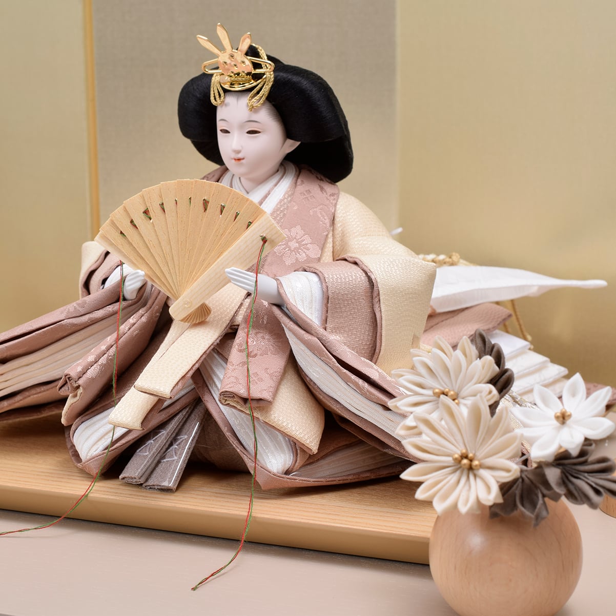 雛人形 親王飾り【澪】Mio｜収納上手｜おしゃれ｜モダン｜コンパクト