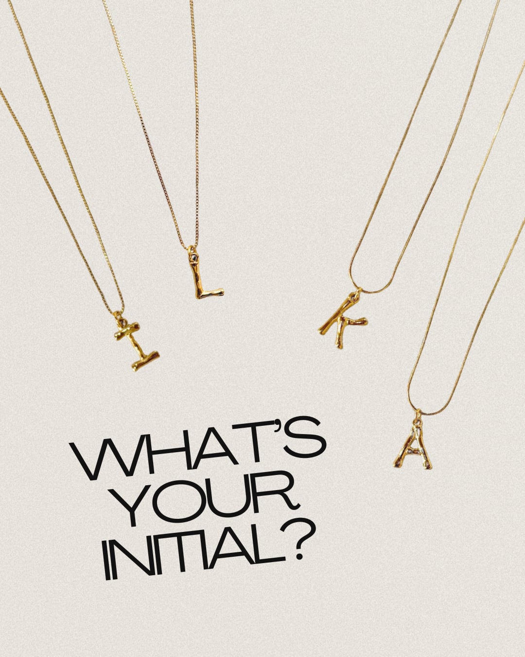 Initial Necklace