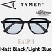 TYMER タイマー サングラス メンズ レディース スポーツサングラス ウェリントン型 RALPH ラルフ Matt Black/Light Blue TY106-MBK-LBL 日本代理店正規品