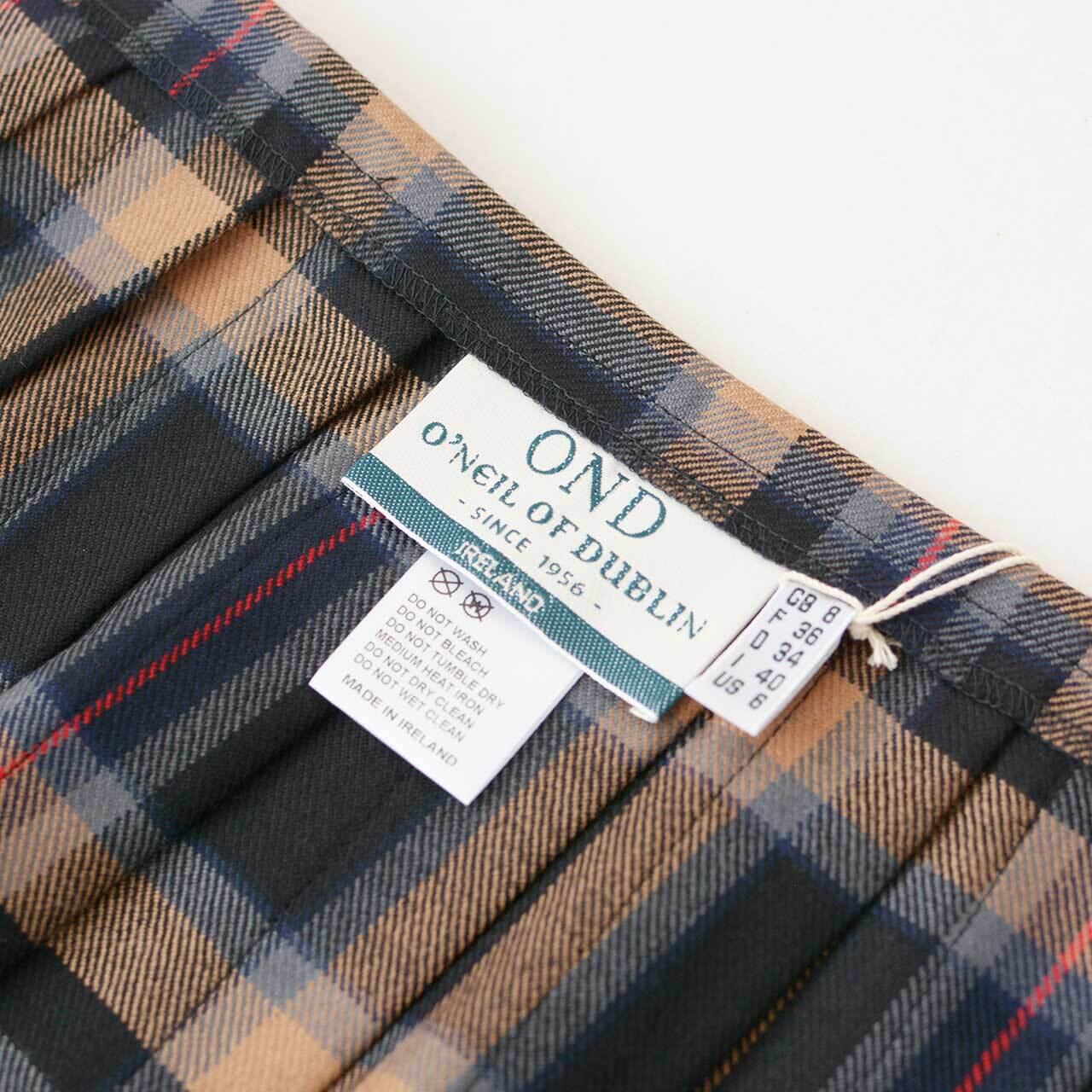 O'NEIL OF DUBLIN [オニールオブダブリン] WORSTED WOOL-TARTAN LONG
