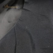 レディース トクコプルミエヴォル TOKUKO 1er VOL トップス ベスト ブラック系 黒 青 花柄 花 ボタン シンプル かわいい 日本製 フォークダンス カジュアル 普段着 ブルー系