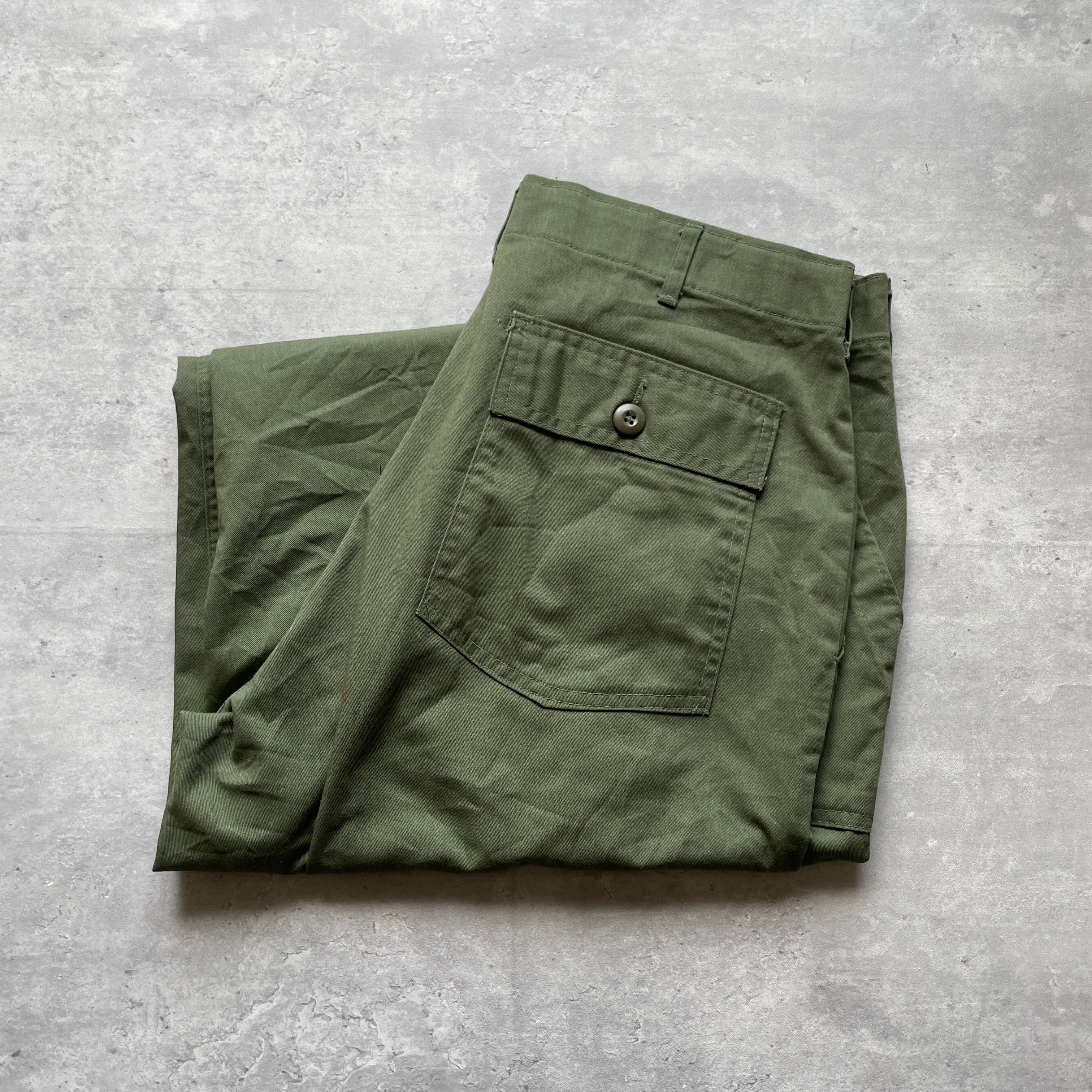 80s アメリカ軍 実物 US ARMY 米軍 ベイカーパンツ OG507 SCOVIL 80s アメリカ軍 実物 US ARMY 米軍 ベイカーパンツ OG507 SCOVIL