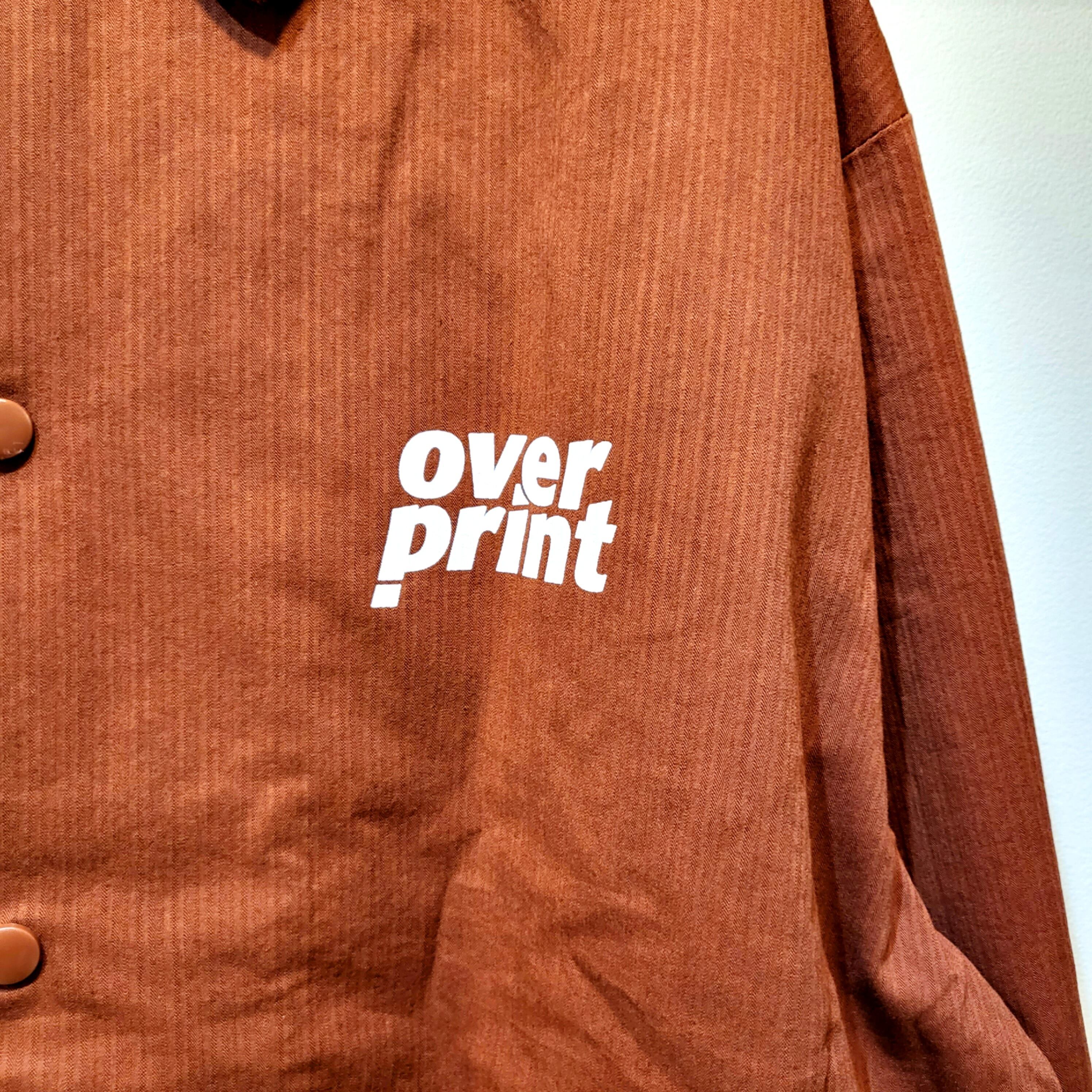 POP ART Hoodie overprint  XLサイズ brown