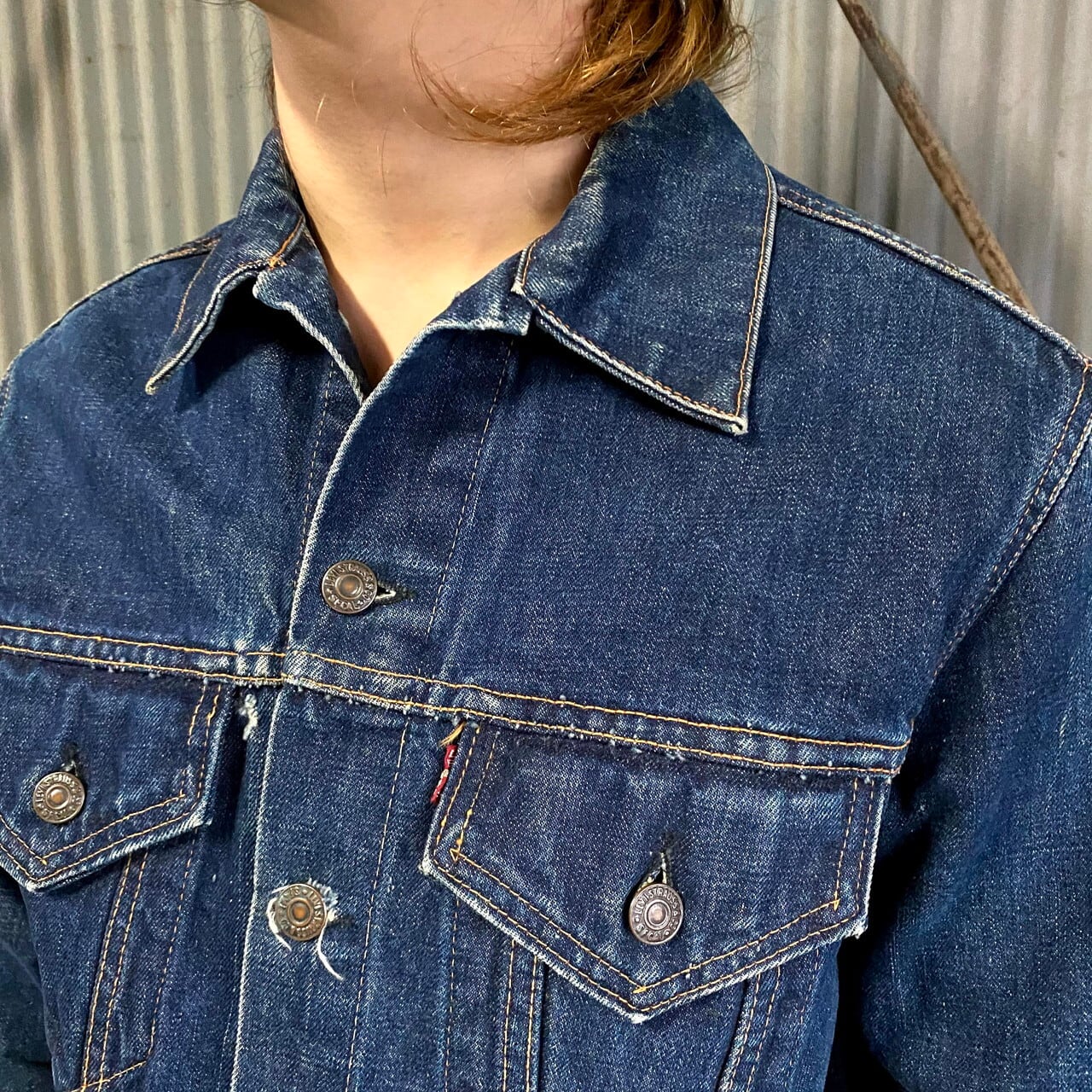 60s levi's 557 70505 移行期 big e デニムジャケット