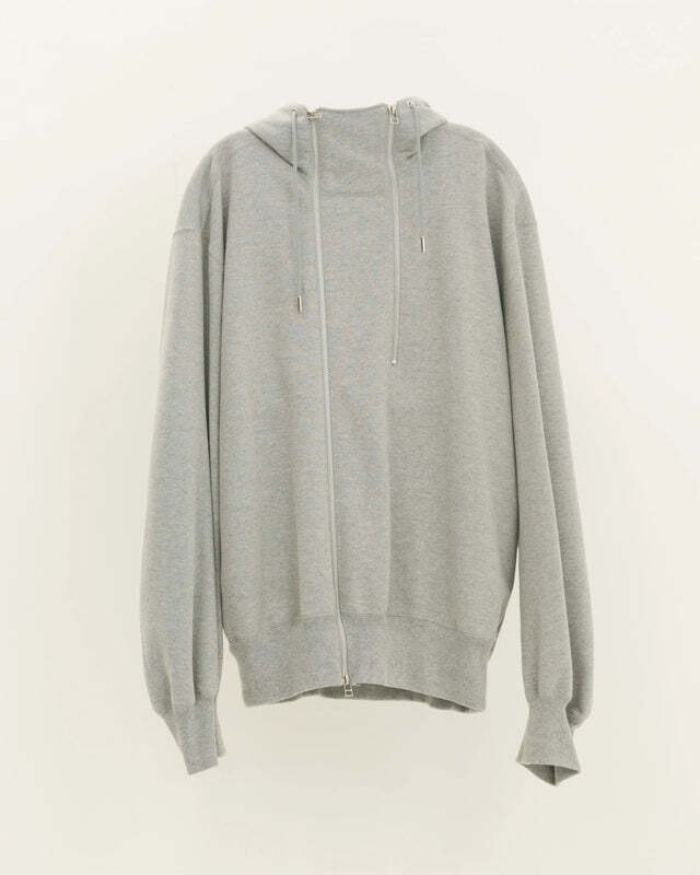 【25AW】Tamme タム / DOUBLE FRONT SWEAT HOODIE / フーディー