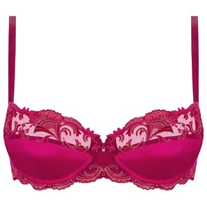 [C80sa] パッドなし3/4ブラ(B,C) 品番ACC3080 【LISE CHARMEL】【リズシャルメル】【インポートランジェリー】