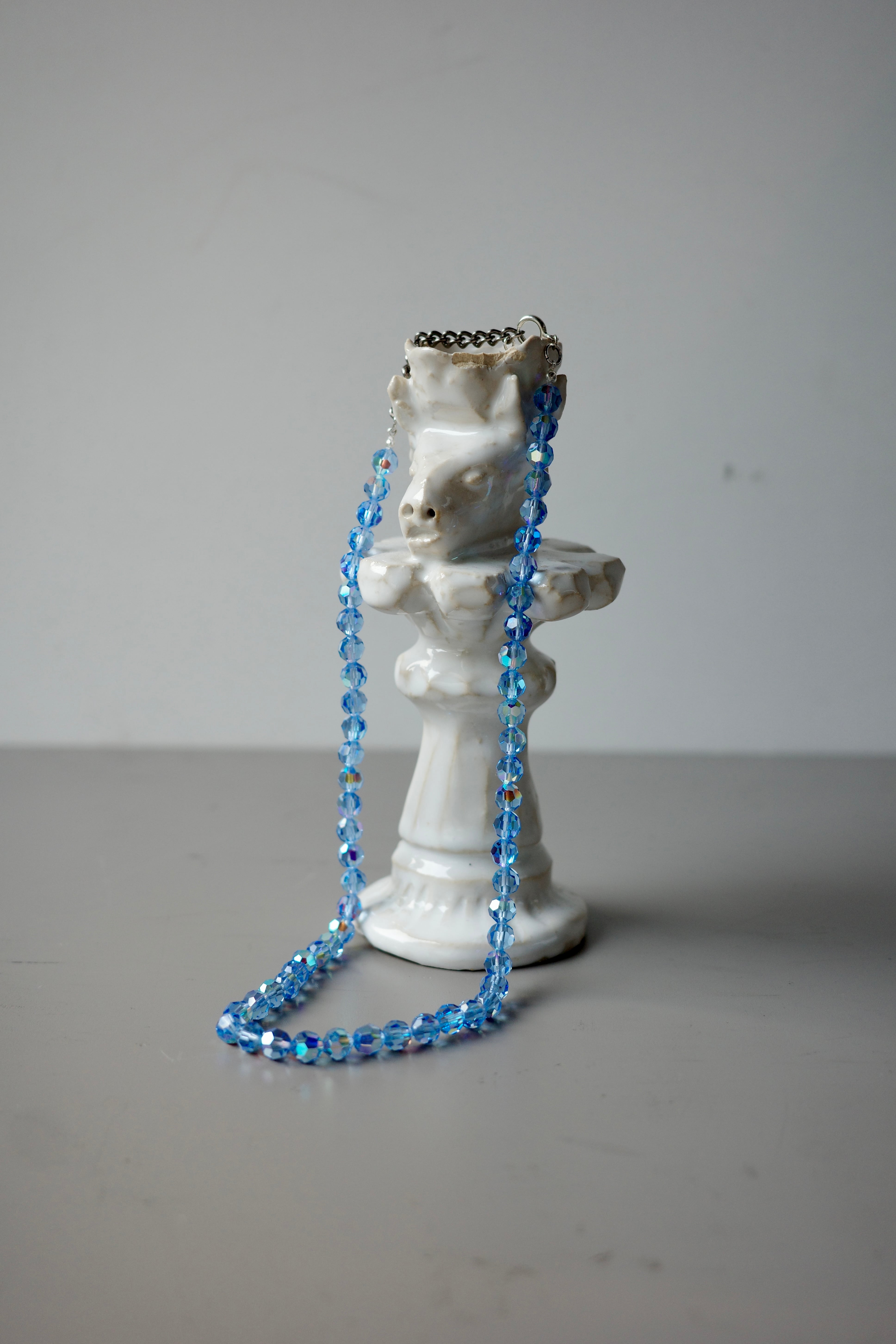 Daniel et Lili【40's Vintage Swarovski Necklace -Blue-】