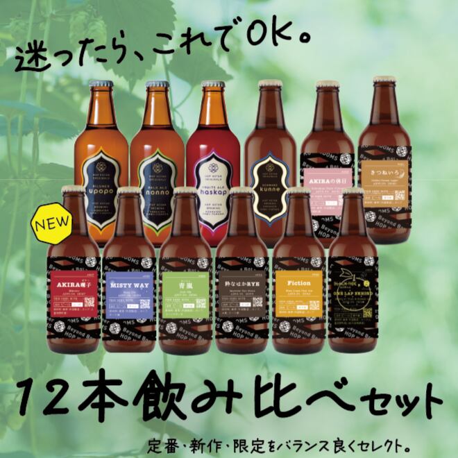 【全部楽しめる!】迷ったらこちら!しっかり楽しむ12本飲み比べセット