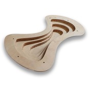 【木製クライミングホールド】DUAL PINCH-1 03 [R]