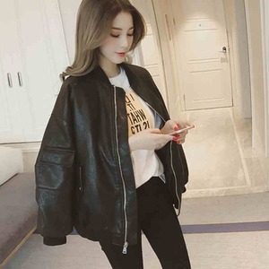 アウター レディース 送料無料 2色 ジャケット ブレザー ショート ミディアム丈 襟付き フェイクレザー PU ドロップショルダー ストレート ビッグシルエット オーバーシルエット 長袖 体型カバー 華奢見え 細見え 脚長 ボタン 春 春服 夏 夏服 爽やか 涼し 重ね着 普段使い カジュアル こなれ感 抜け感 きれいめ シンプル ラフ おしゃれ お洒落 上品 カッコイイ かっこいい メンズライク ボーイッシュ 10代 20代 30代 デート 学生 おでかけ 着回し