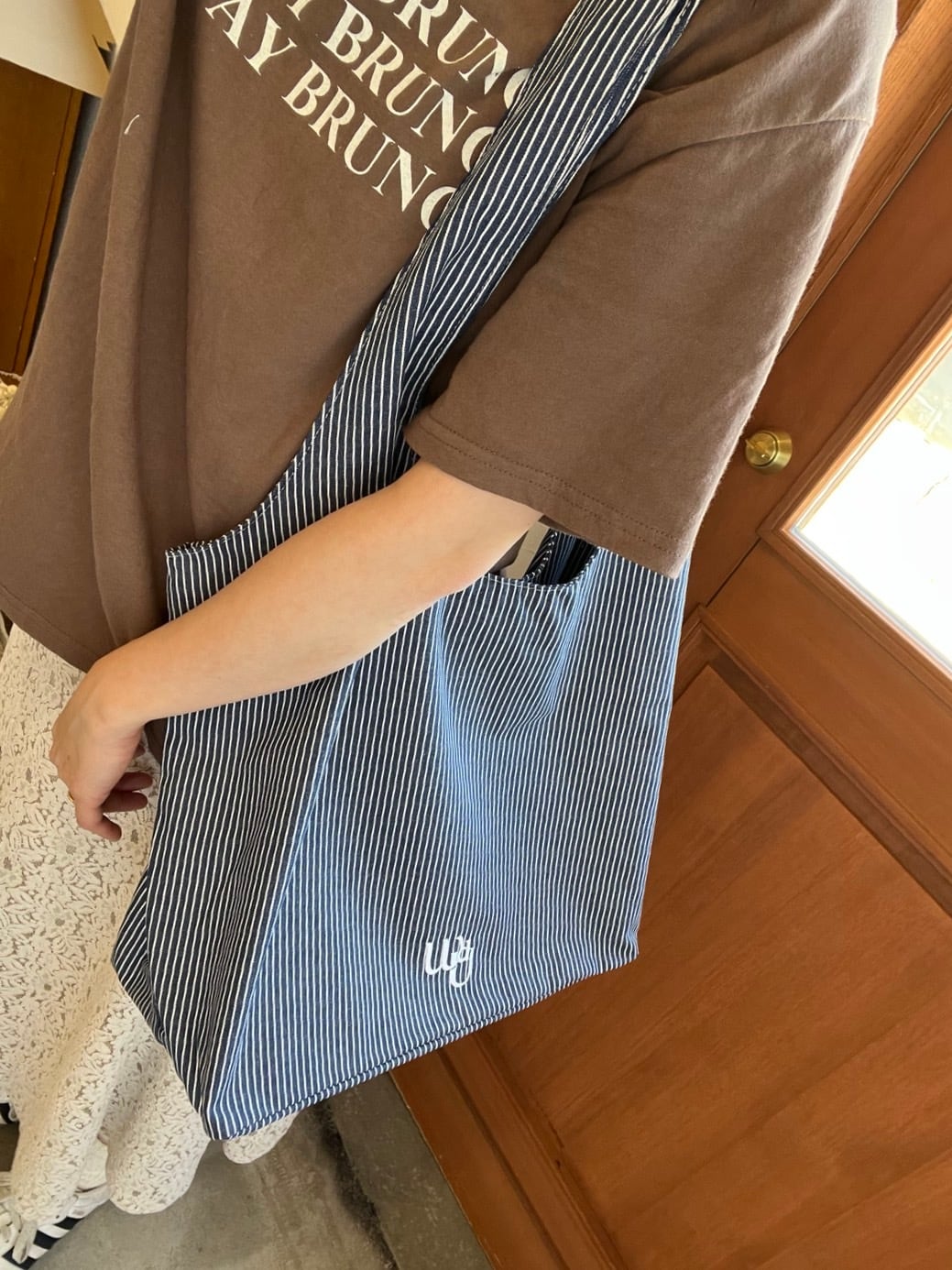 ▶︎即納《would U》tidy bag (stripe color) | baby apparel Bitty
