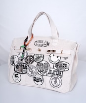 【直営限定ITEM】TYPE-B マルチワッペンターンロックハンドバッグ CQ-48507H