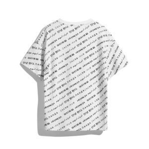 SALE【HIPANDA ハイパンダ】レディース  フルプリント Tシャツ / WOMEN'S FULL PRINT SHORT SLEEVED T-SHIRT / WHITE・BLACK